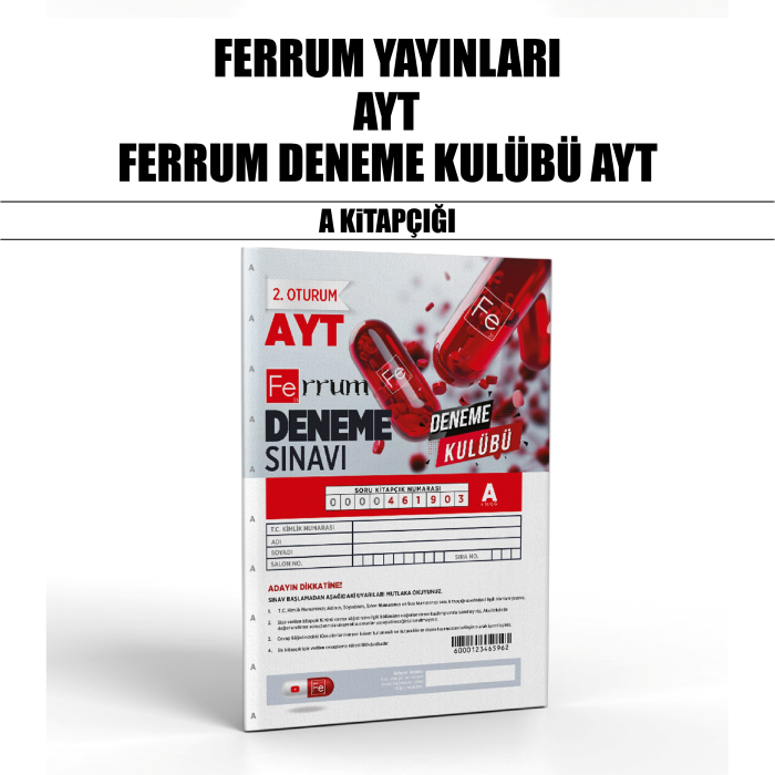 FERRUM YKS AYT DENEME KULÜBÜ SNV 1-A - 25-26